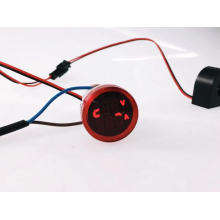 AD101-22VAM AC50-500V 0-100A red 22mm Diameter Panel mounting indicator type voltage and ampere meter